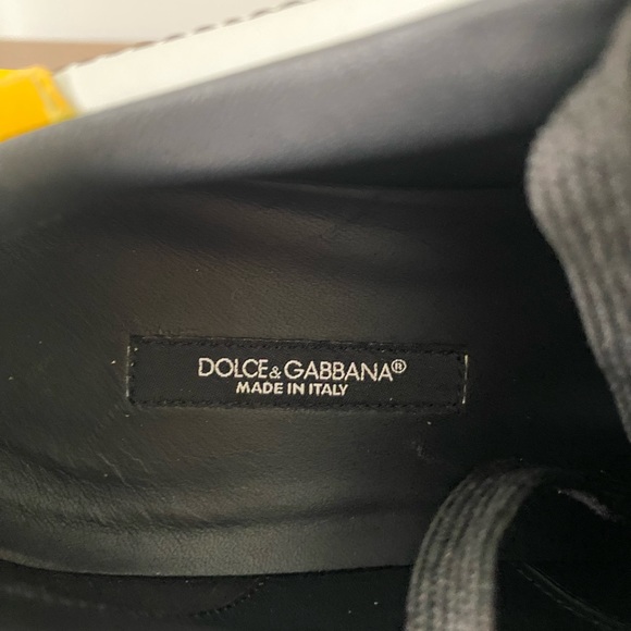 DOLCE & GABBANA Super Queen Multicolor Leather Sneakers - Picture 11 of 13